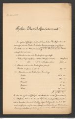 k.k. naturhistorisches Hofmuseum, Intendanzakten 1885-1896 (Hauer), Aktenzahl Z.301.a/1890, Seite 1